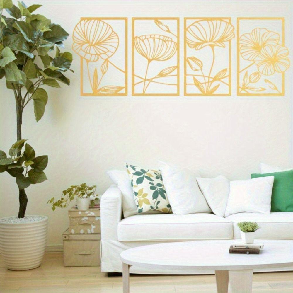 Metal Wall Art Decor Set of 4
Metal Wall Art Decor Set of 4