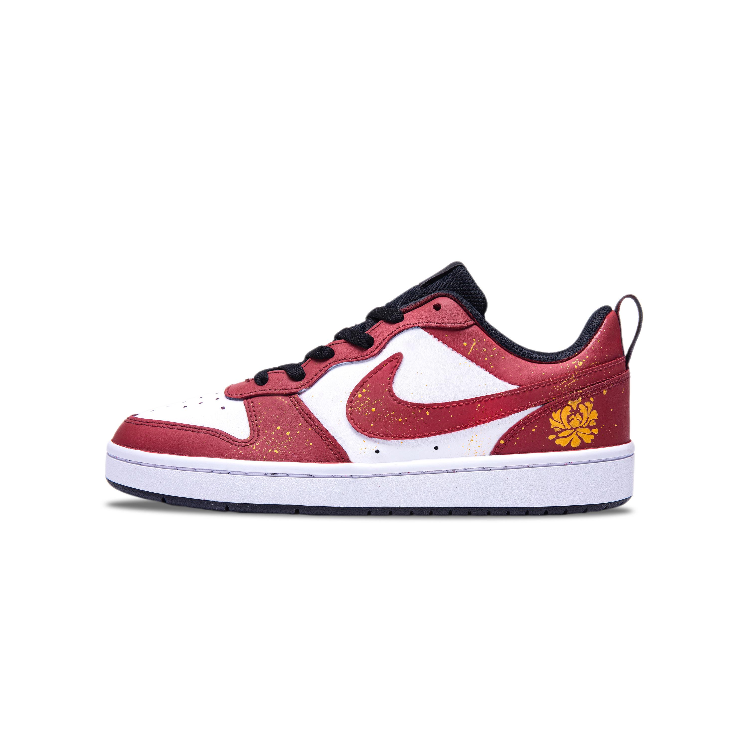 Nike Court Borough Leather Slip Resistant Lightweight Non slip Lightweight Low top Skateboard Shoes GS Red White BQ5448-115(Team266-) 35.5
Nike Court Borough Leather Slip Resistant Lightweight Non slip Lightweight Low top Skateboard Shoes GS Red White BQ5448-115(Team266-) 35.5