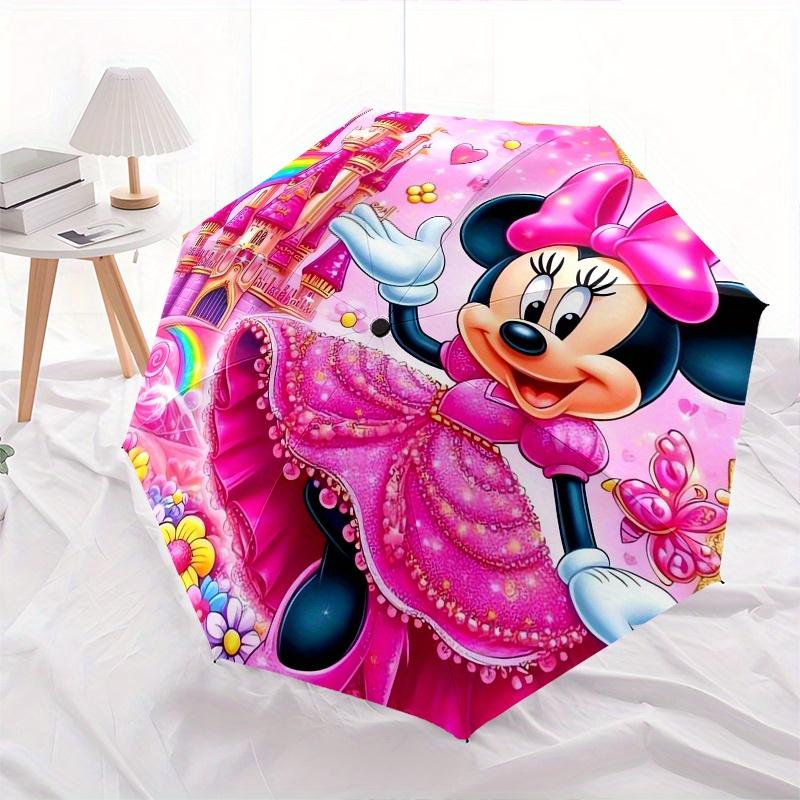 Disney Minnie Mouse, Castle Themed automatic opening and closing folding umbrella, portable durable, 8 rib umbrella frame, very suitable f
Disney Minnie Mouse, Castle Themed automatic opening and closing folding umbrella, portable durable, 8 rib umbrella frame, very suitable f