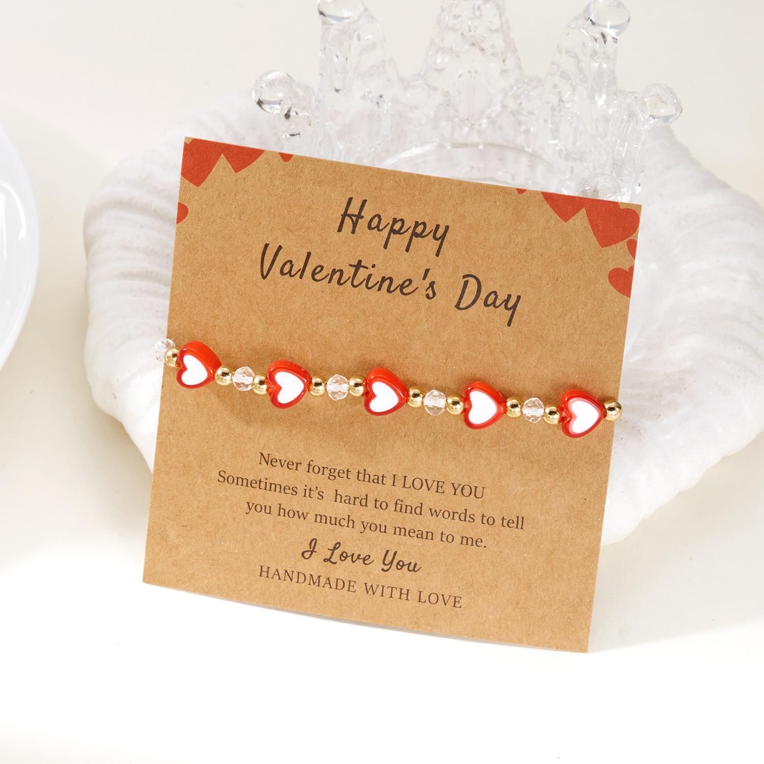 Romantic Heart Beaded Couple Bracelet for Women Men Handmade Soft Clay Pottery Bracelets Lover Valentine s Day Charm Jewelry
Romantic Heart Beaded Couple Bracelet for Women Men Handmade Soft Clay Pottery Bracelets Lover Valentine s Day Charm Jewelry