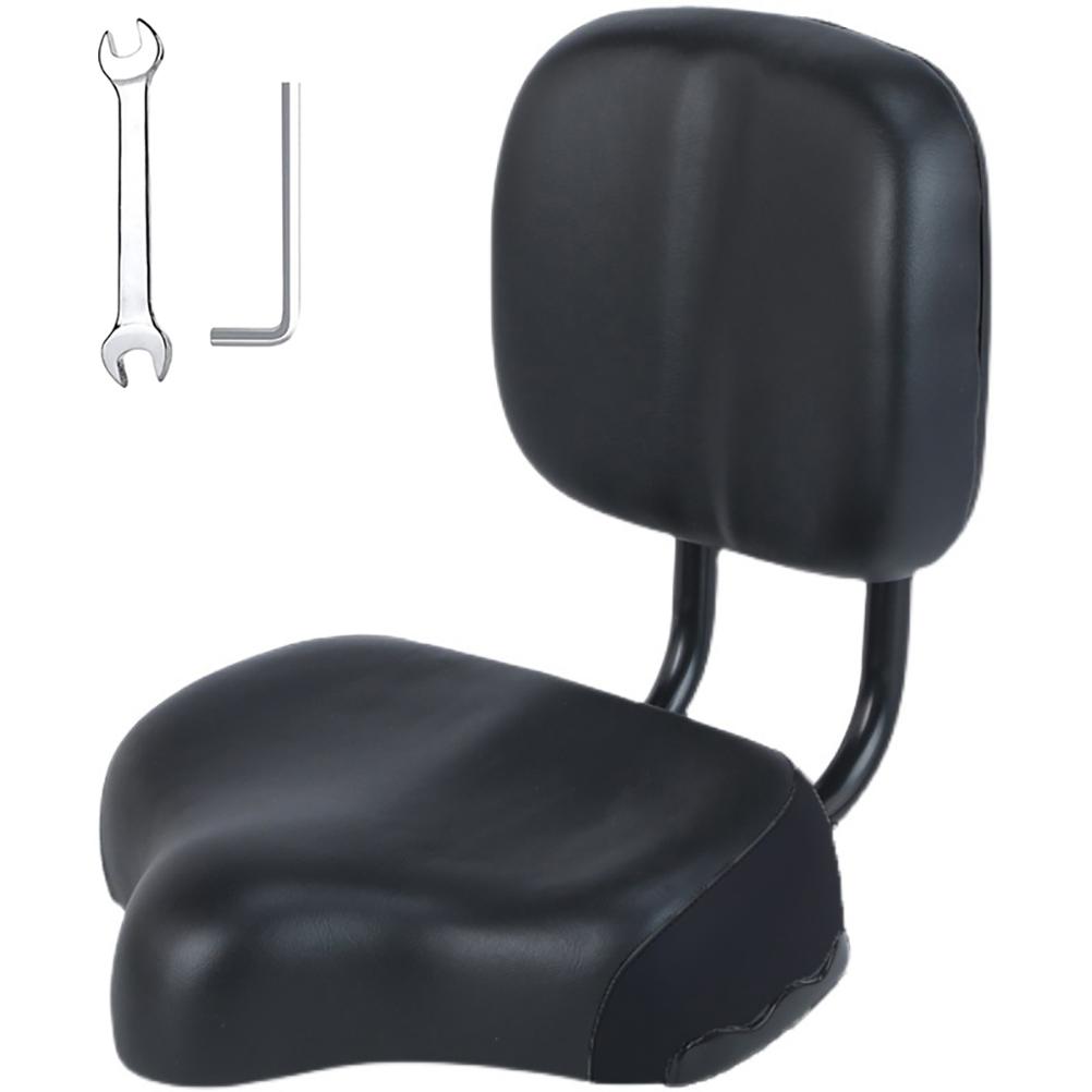 Bike Saddle Comfortable Bike Seat Replacement Wide Memory Foam Padded Bike Cushion чорний
Bike Saddle Comfortable Bike Seat Replacement Wide Memory Foam Padded Bike Cushion чорний