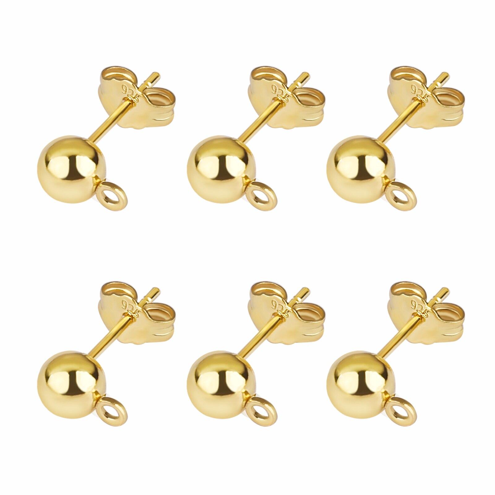 50pcs/lot Gold Silver Earring Studs Base Pins 925 Silver Plated Earring Plug Ear Back DIY Jewelry Making Findings Accessories
50pcs/lot Gold Silver Earring Studs Base Pins 925 Silver Plated Earring Plug Ear Back DIY Jewelry Making Findings Accessories