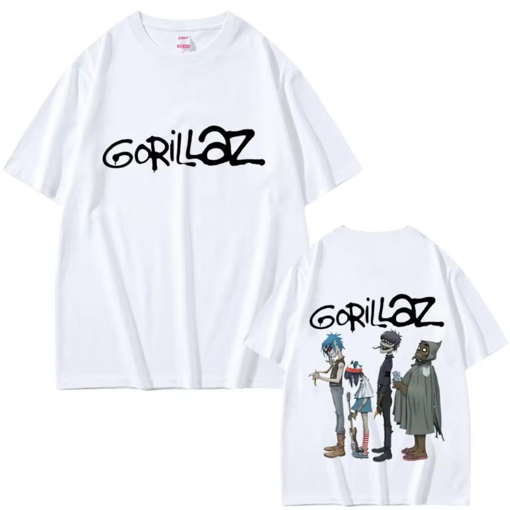 Hot Alternative Rock Band Gorillaz Graphic Tshirts Men Women Hip Hop Fashion T Shirt Summer Male Casual Soft Cotton Tshirt Tops 2XL
Hot Alternative Rock Band Gorillaz Graphic Tshirts Men Women Hip Hop Fashion T Shirt Summer Male Casual Soft Cotton Tshirt Tops 2XL