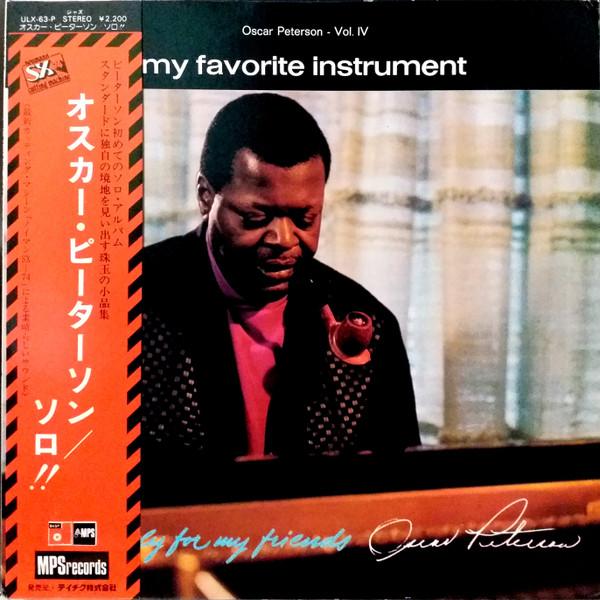 LP Record OSCAR PETERSON My Favorite Instrument Exclusively ULX63P MPS 1974 Japan Jazz Used
LP Record OSCAR PETERSON My Favorite Instrument Exclusively ULX63P MPS 1974 Japan Jazz Used