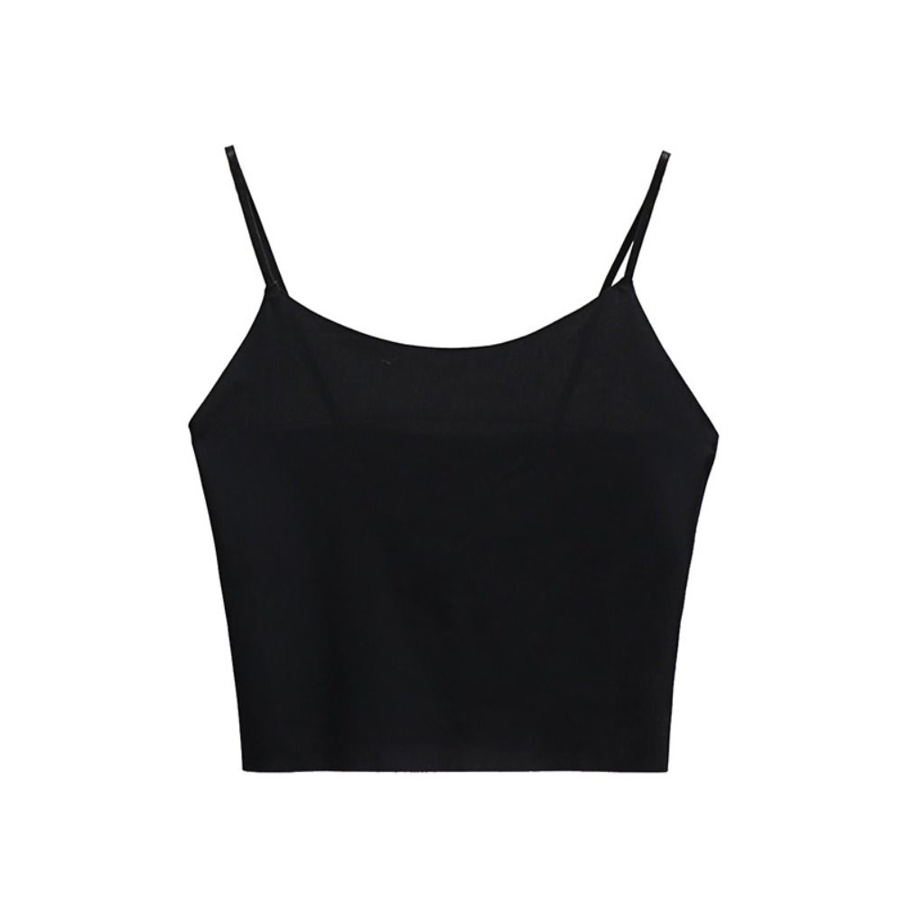 Bralette Crop Tops Ice Silk Traceless Sling Tank Top Sleeveless Camisole Club L чёрный
Bralette Crop Tops Ice Silk Traceless Sling Tank Top Sleeveless Camisole Club L чёрный