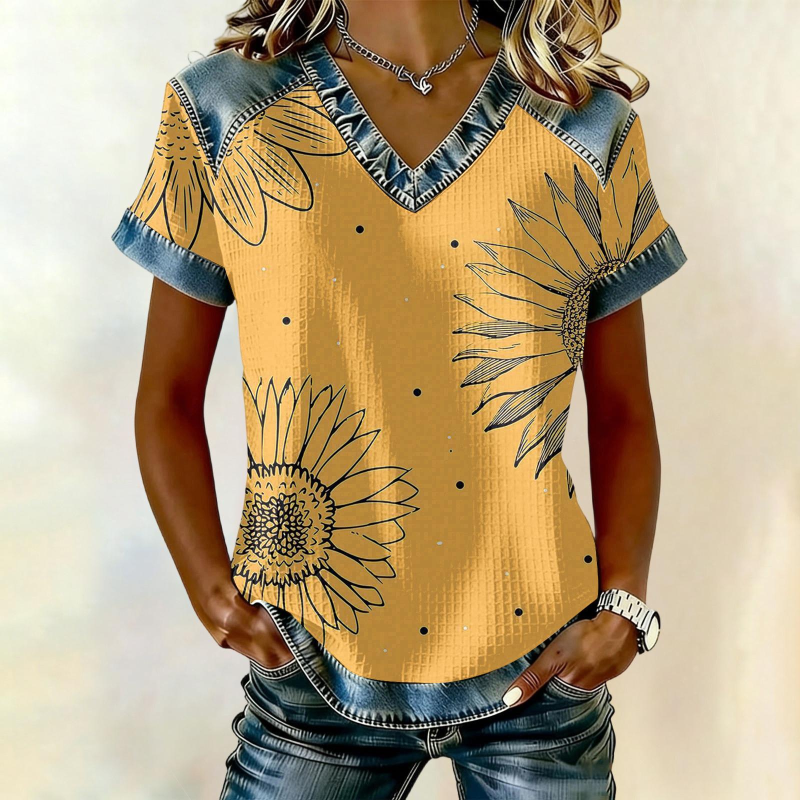 Women s Fashion Casual Retro Print Top XL жовтий
Women s Fashion Casual Retro Print Top XL жовтий