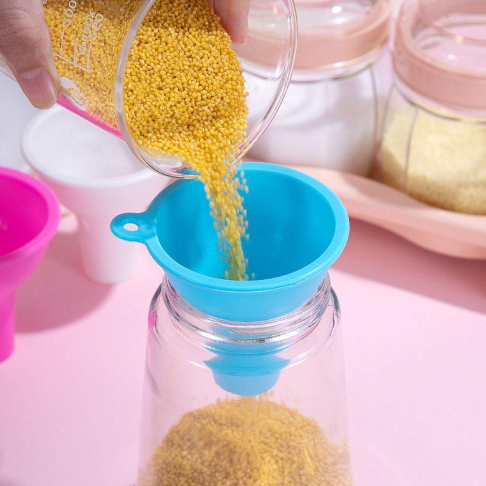 Funnel Kitchen Tool Pour Oil Flour Beans Silicone Funnel Funnel Tool Filling Funnel Jam Funnel рожевий
Funnel Kitchen Tool Pour Oil Flour Beans Silicone Funnel Funnel Tool Filling Funnel Jam Funnel рожевий