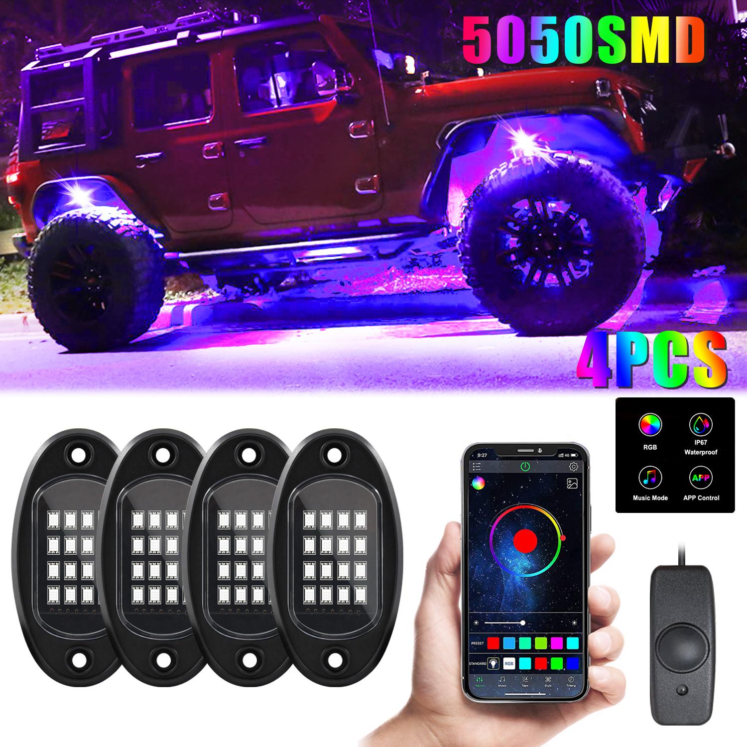 G7 4 In 1 LED Car Underglow Lights RGB Music Sync Atmosphere Lamp for SUV/Truck/Off Road Vehicles Type A
G7 4 In 1 LED Car Underglow Lights RGB Music Sync Atmosphere Lamp for SUV/Truck/Off Road Vehicles Type A