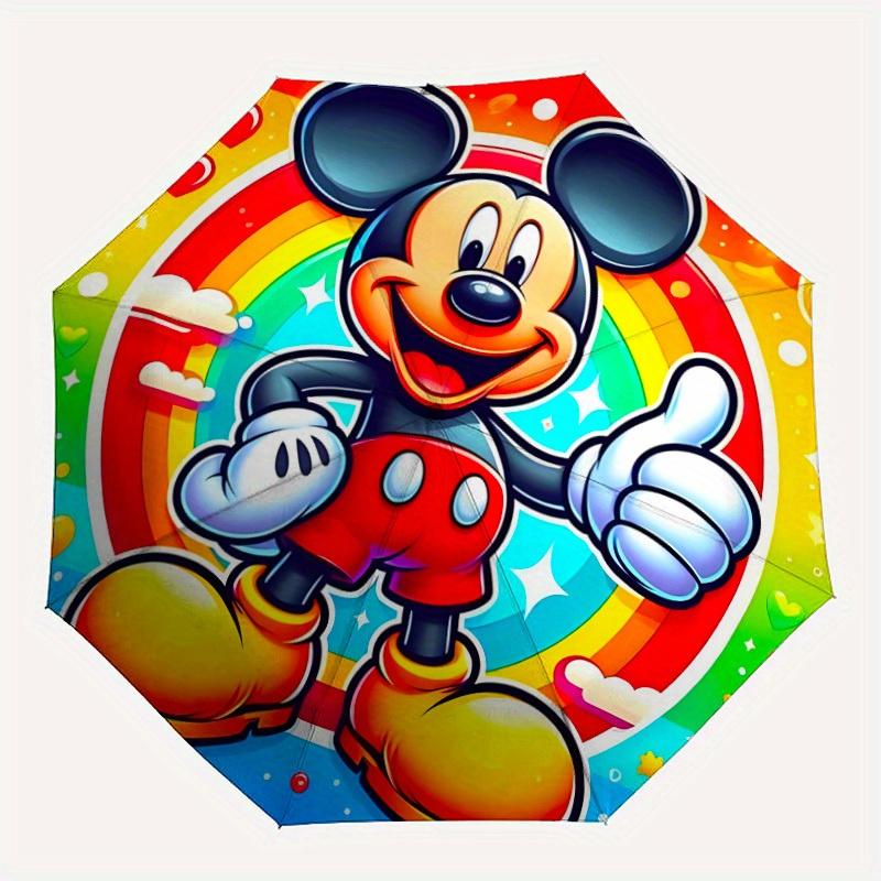 1pc Mickey Rainbow Cartoon Automatic Folding Umbrella,Lightweight Design, Fashion Lovers a0819009
1pc Mickey Rainbow Cartoon Automatic Folding Umbrella,Lightweight Design, Fashion Lovers a0819009