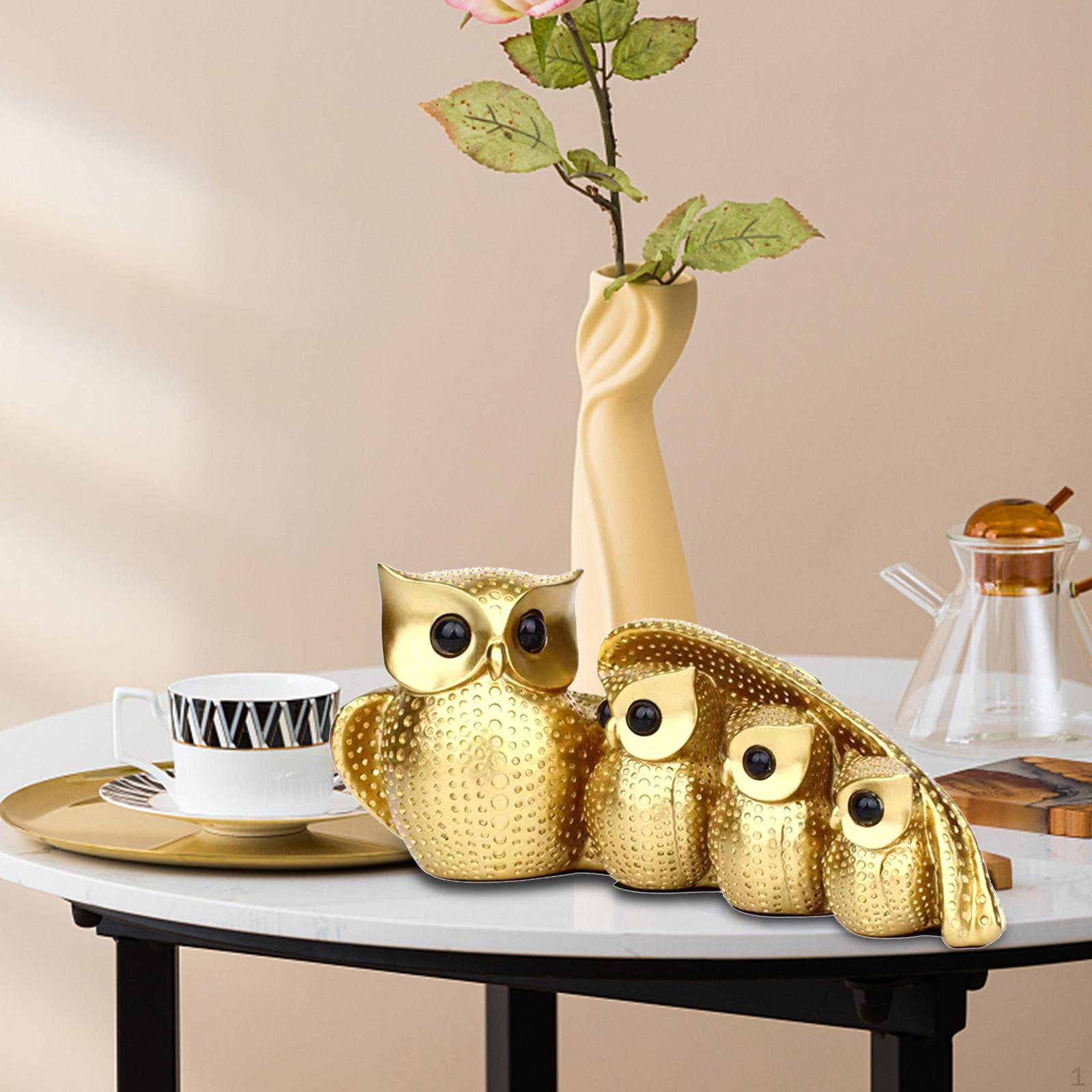 Owl Statue Home Decoration Resin Decorative Birds Figurine Animal Sculpture Ornament for Desk
Owl Statue Home Decoration Resin Decorative Birds Figurine Animal Sculpture Ornament for Desk