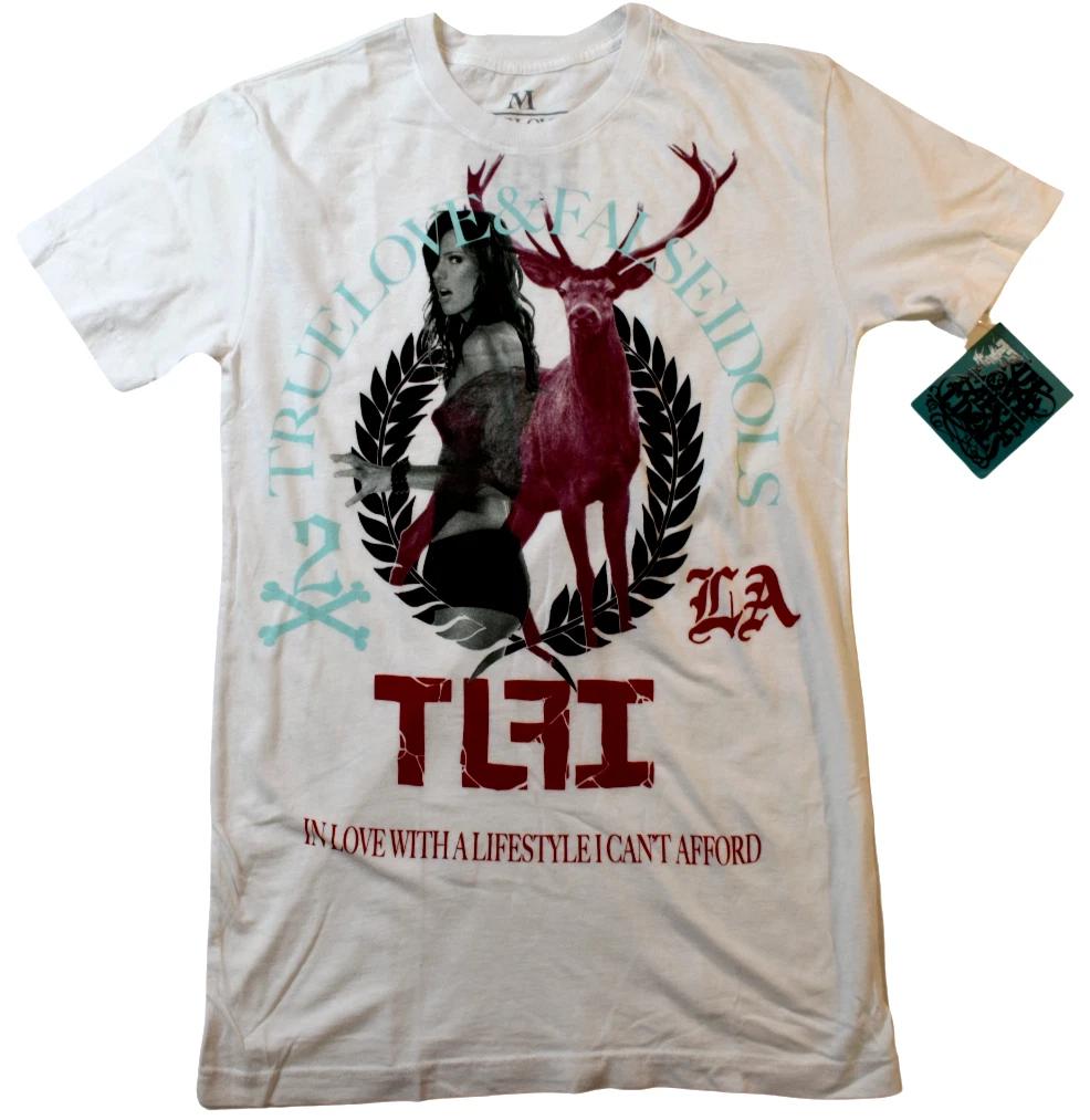 True Love False Idols Mens TLFI Stag Party White Shirt NWT S, M, L L
True Love False Idols Mens TLFI Stag Party White Shirt NWT S, M, L L