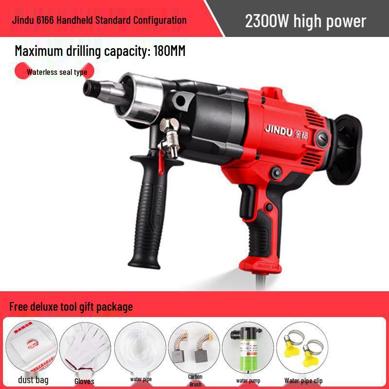Steel-Reinforced Desktop Diamond Core Drill for Concrete and Water Drilling
Steel-Reinforced Desktop Diamond Core Drill for Concrete and Water Drilling