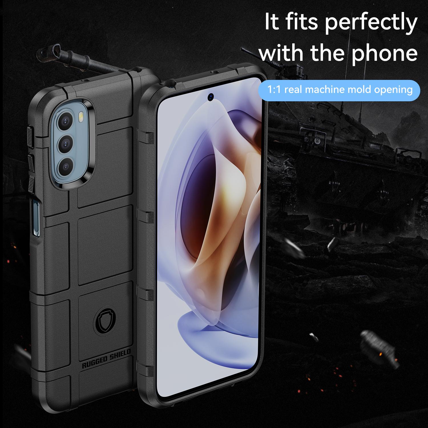 Rugged Square Grid Design Thickened TPU Scratch-resistant Mobile Phone Case Cover for Motorola Moto G31/G41 Black
Rugged Square Grid Design Thickened TPU Scratch-resistant Mobile Phone Case Cover for Motorola Moto G31/G41 Black