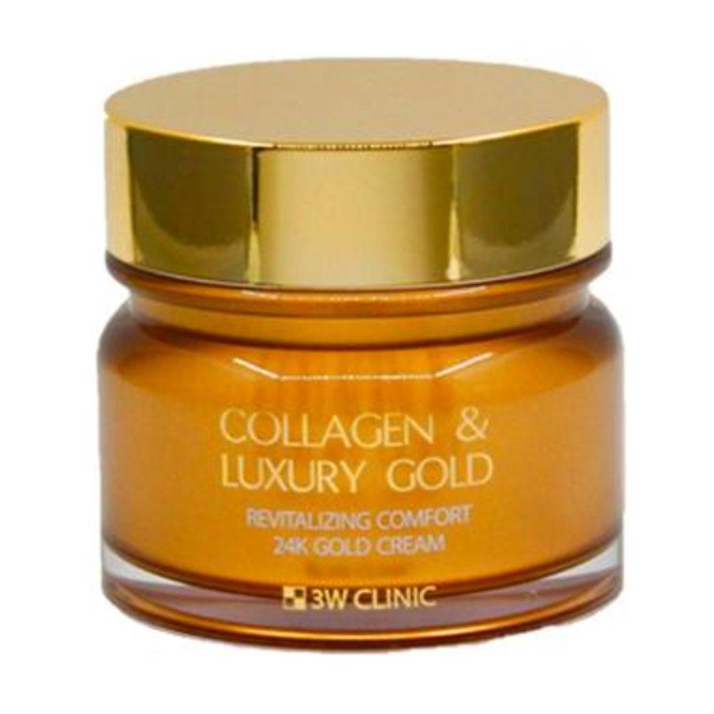 3W Clinic Collagen & Luxury Gold Cream 100ml - Anti-Aging Facial Cream 100ml x 1pcs
3W Clinic Collagen & Luxury Gold Cream 100ml - Anti-Aging Facial Cream 100ml x 1pcs