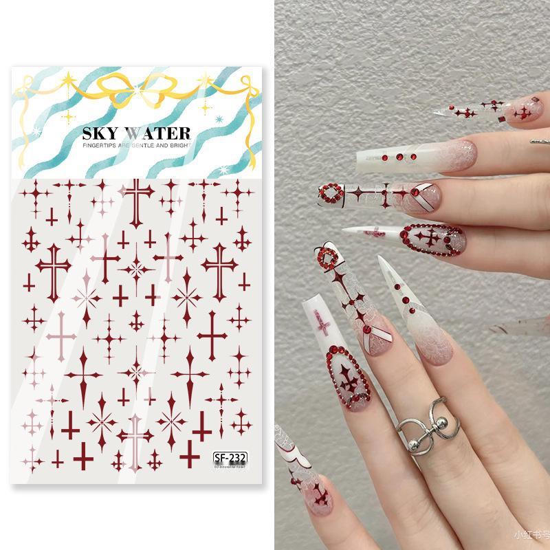 SKY Creative 6D Embossed Retro French Nail Art Stickers
SKY Creative 6D Embossed Retro French Nail Art Stickers