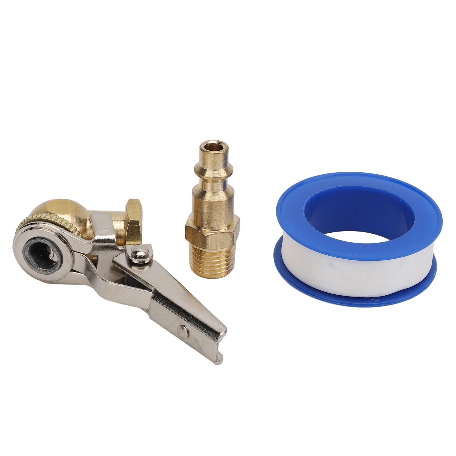 2 Sets Closed Ball Air Chuck 150PSI 14in FNPT Leakage Proof Safety Clip Tire Inflator Air Chuck
2 Sets Closed Ball Air Chuck 150PSI 14in FNPT Leakage Proof Safety Clip Tire Inflator Air Chuck