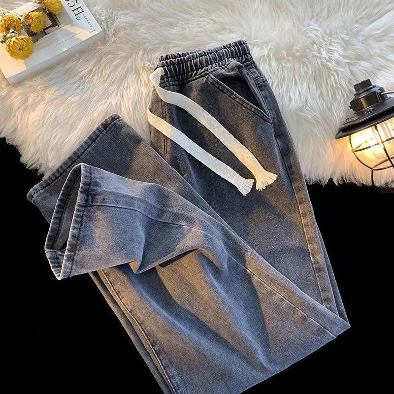 Men s Wear-Resistant Loose Fit Elastic Waist Straight-Leg Work Jeans with Drawstring for Construction Sites S темно-сірий
Men s Wear-Resistant Loose Fit Elastic Waist Straight-Leg Work Jeans with Drawstring for Construction Sites S темно-сірий