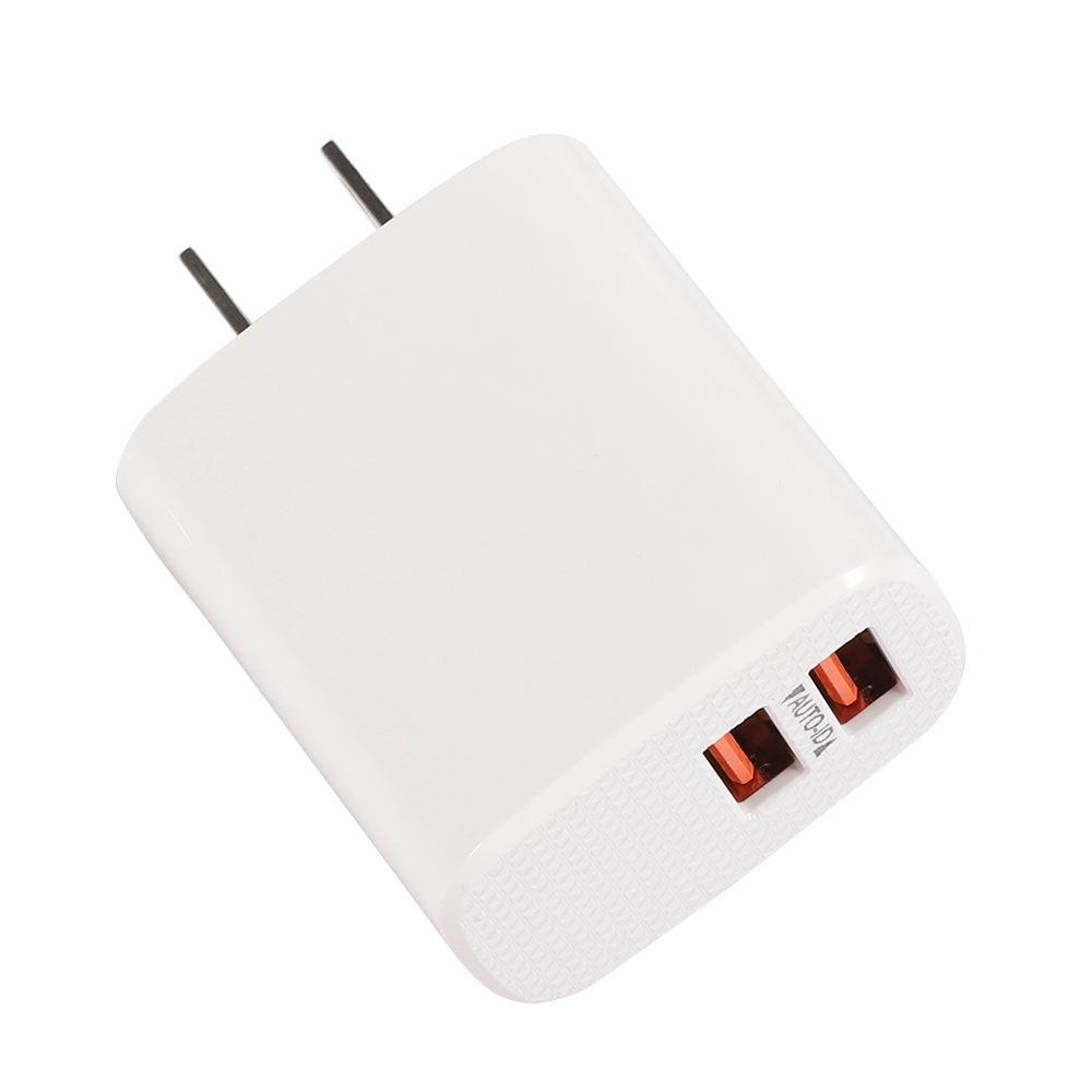 12W Fast Charging Dual USB Phone Charger - Universal Standards (EU/US/UK/IN)
12W Fast Charging Dual USB Phone Charger - Universal Standards (EU/US/UK/IN)