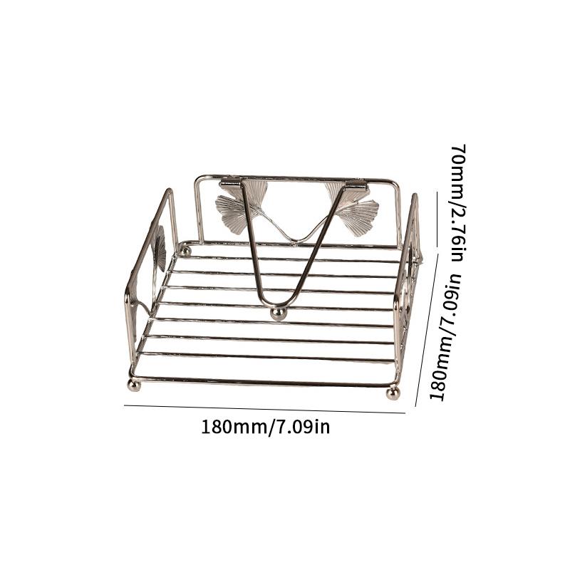 Сільський Металевий Тримач для Серветок Квадратний Органайзер для Паперу для Кухні Будинку Ресторану Кафе - Настільний Декоративний Тримач для Серветок срібний
Сільський Металевий Тримач для Серветок Квадратний Органайзер для Паперу для Кухні Будинку Ресторану Кафе - Настільний Декоративний Тримач для Серветок срібний