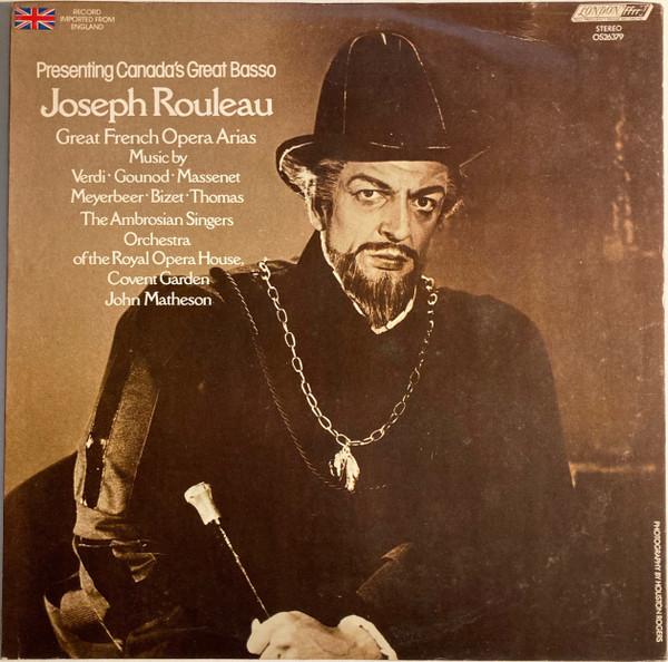 LP Пластинка JOSEPH ROULEAU AMBROSIAN SINGERS Великие французские оперные арии OS26379 LONDON 1974 UK Классика Б/У
LP Пластинка JOSEPH ROULEAU AMBROSIAN SINGERS Великие французские оперные арии OS26379 LONDON 1974 UK Классика Б/У