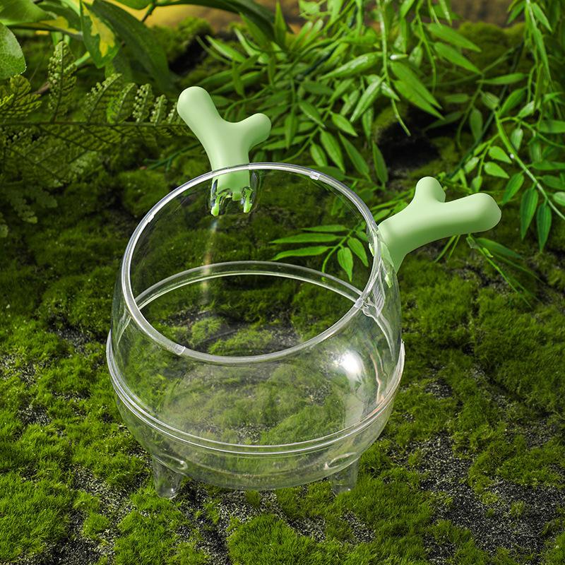 Hamster Bathroom Toilet 2 In 1 Transparent Antlers Bathtub for Spacious Pet Care Sand Bath for Hamsters and Gerbils
Hamster Bathroom Toilet 2 In 1 Transparent Antlers Bathtub for Spacious Pet Care Sand Bath for Hamsters and Gerbils