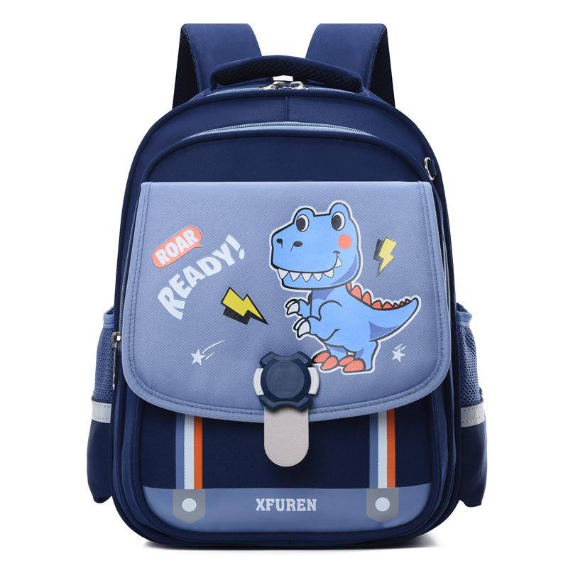 Рюкзак для начальной школы, легкий для девочки, защита позвоночника, рюкзак большой вместимости, мультяшный милый детский рюкзак для 3-6 лет.