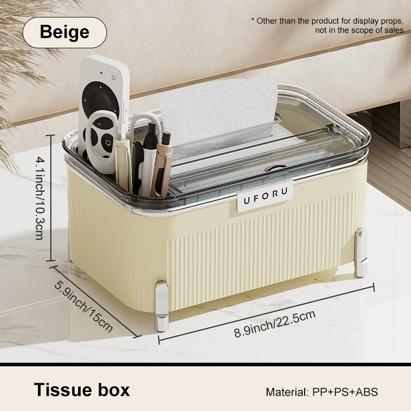 Uforu Desktop Multifunctional Storage Box | Holds Remote Controls & Small Electronics | Organizer for Home & Office
Uforu Desktop Multifunctional Storage Box | Holds Remote Controls & Small Electronics | Organizer for Home & Office