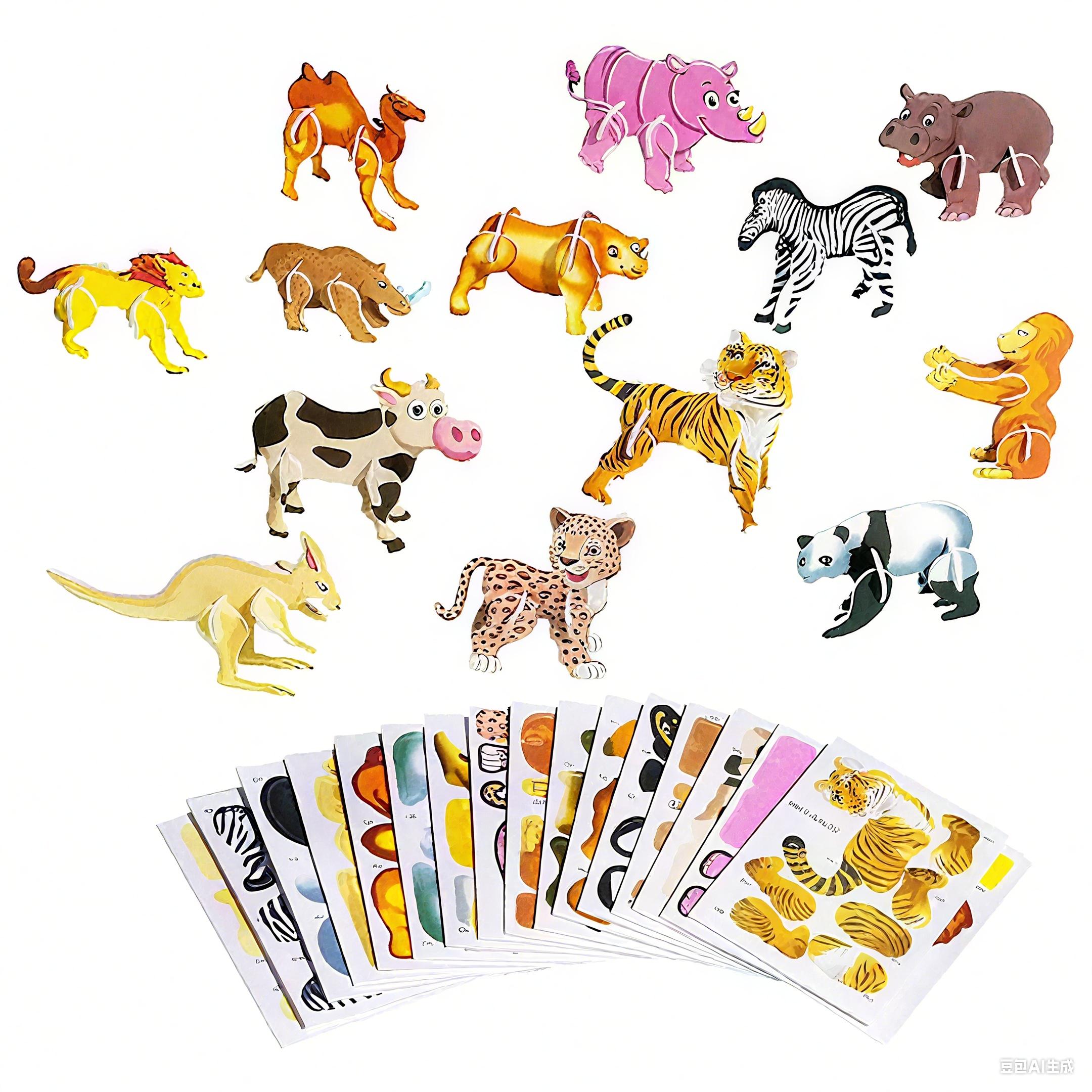 25 Educational 3D Cartoon Puzzles, New Children s Toys 3D Puzzles, 3D Puzzle Educational Toys, DIY 3D Puzzle Cartoon Animal Learning Toys. One Size
25 Educational 3D Cartoon Puzzles, New Children s Toys 3D Puzzles, 3D Puzzle Educational Toys, DIY 3D Puzzle Cartoon Animal Learning Toys. One Size