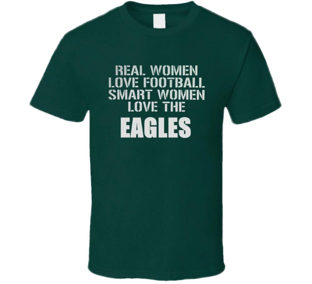 Real Women Love Football Smart Women Love The Eagles Fan Woman Nfl T Shirt L
Real Women Love Football Smart Women Love The Eagles Fan Woman Nfl T Shirt L