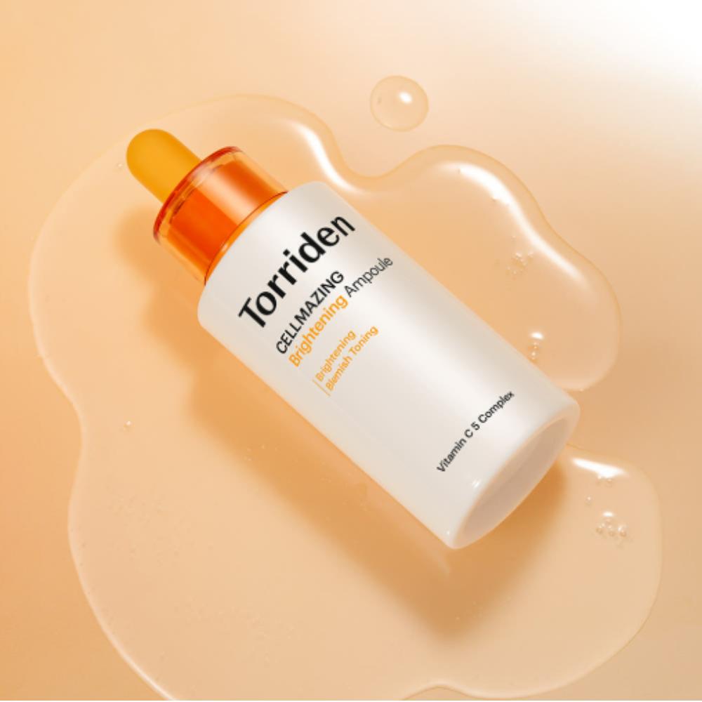 Torriden Cellmazing Vita C Brightening Ampoule 30ml – Radiance & Tone-Correcting Vitamin Serum
Torriden Cellmazing Vita C Brightening Ampoule 30ml – Radiance & Tone-Correcting Vitamin Serum