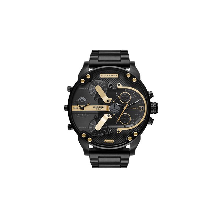 Diesel Mr. Daddy Armor Series Watch Quartz Movement Steel Bracelet Black Dial Unisex watches DZ7435 Regular Watch Box,Black Dial
Diesel Mr. Daddy Armor Series Watch Quartz Movement Steel Bracelet Black Dial Unisex watches DZ7435 Regular Watch Box,Black Dial