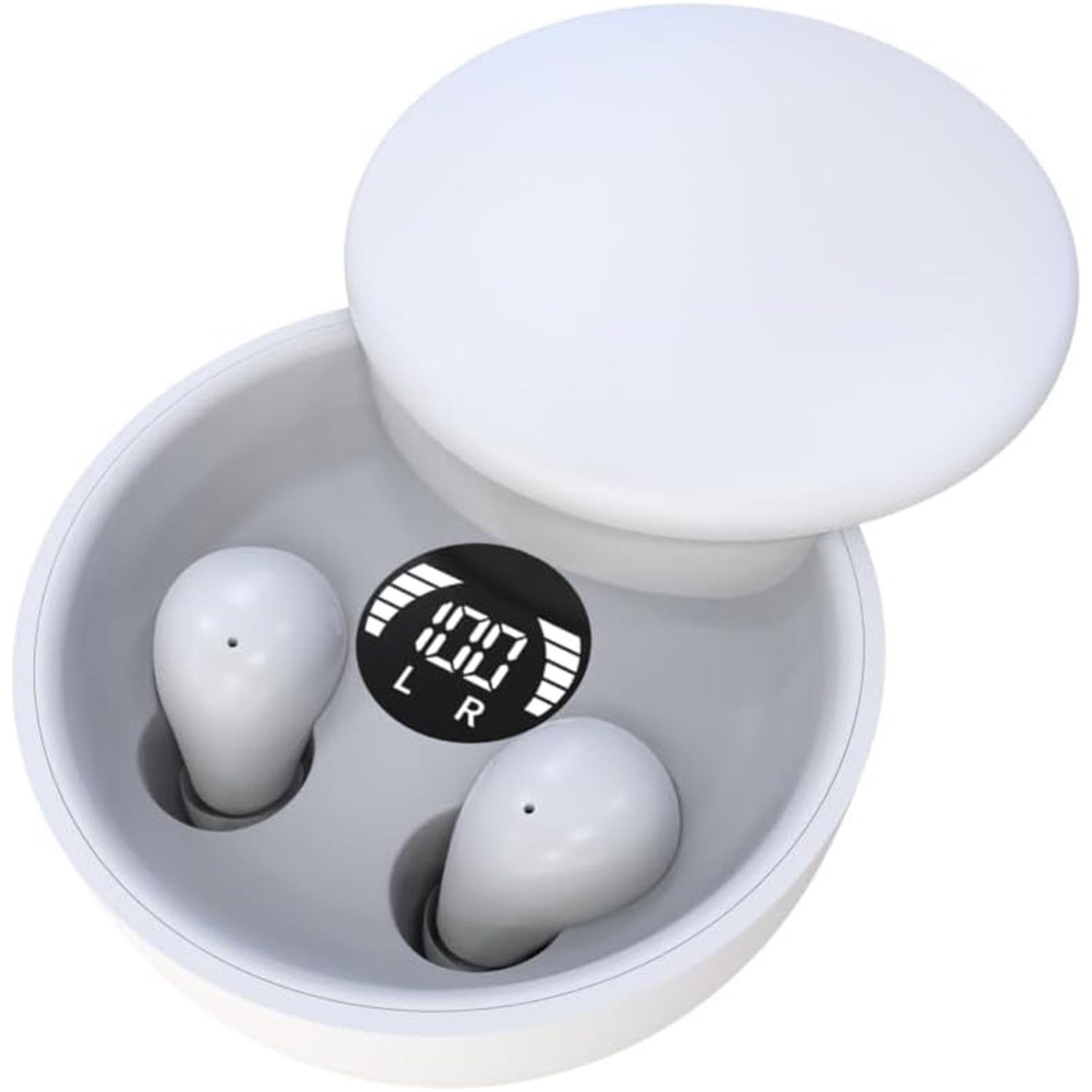 Mini Invisible Headphones Bluetooth 5.4 True Wireless in-Ear Earphones Sport Audio Earbud,Comfortable Mini Earbuds Side Sleeping Earphones білий
Mini Invisible Headphones Bluetooth 5.4 True Wireless in-Ear Earphones Sport Audio Earbud,Comfortable Mini Earbuds Side Sleeping Earphones білий