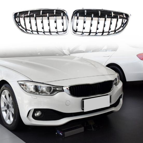 1 Pair Center Auto High Replaceable Strength Grille Electroplated Left Right Kidney Grille 51137294813
1 Pair Center Auto High Replaceable Strength Grille Electroplated Left Right Kidney Grille 51137294813