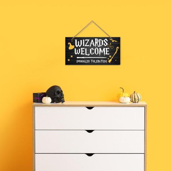 Yousheng Wizards Welcome Door табличка на входную дверь деревянная подвесная табличка на Хэллоуин домашний декор комнаты настенный художественный знак принадлежности для вечеринок
Yousheng Wizards Welcome Door табличка на входную дверь деревянная подвесная табличка на Хэллоуин домашний декор комнаты настенный художественный знак принадлежности для вечеринок