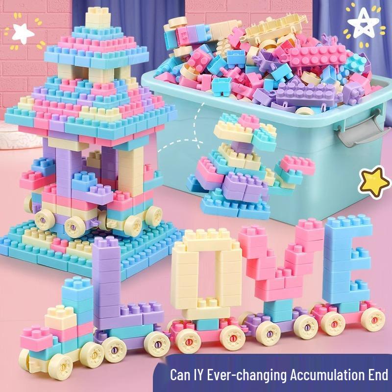 Creative Building Blocks for Kids Ages 3-6: Brain Training and Development Toy with Large and Small Pieces
Creative Building Blocks for Kids Ages 3-6: Brain Training and Development Toy with Large and Small Pieces