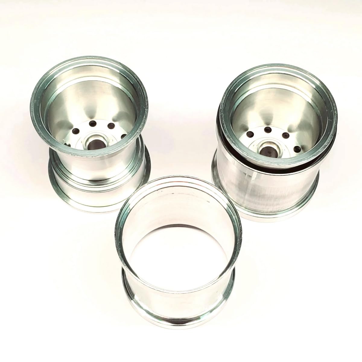 Kingfly Ultra-Lightweight Aluminum Alloy Wheel Frames for Tamiya Midnight Pumpkin/Lunchbox/Wild Willy 2 (Front Rims) (2-Pack)
Kingfly Ultra-Lightweight Aluminum Alloy Wheel Frames for Tamiya Midnight Pumpkin/Lunchbox/Wild Willy 2 (Front Rims) (2-Pack)