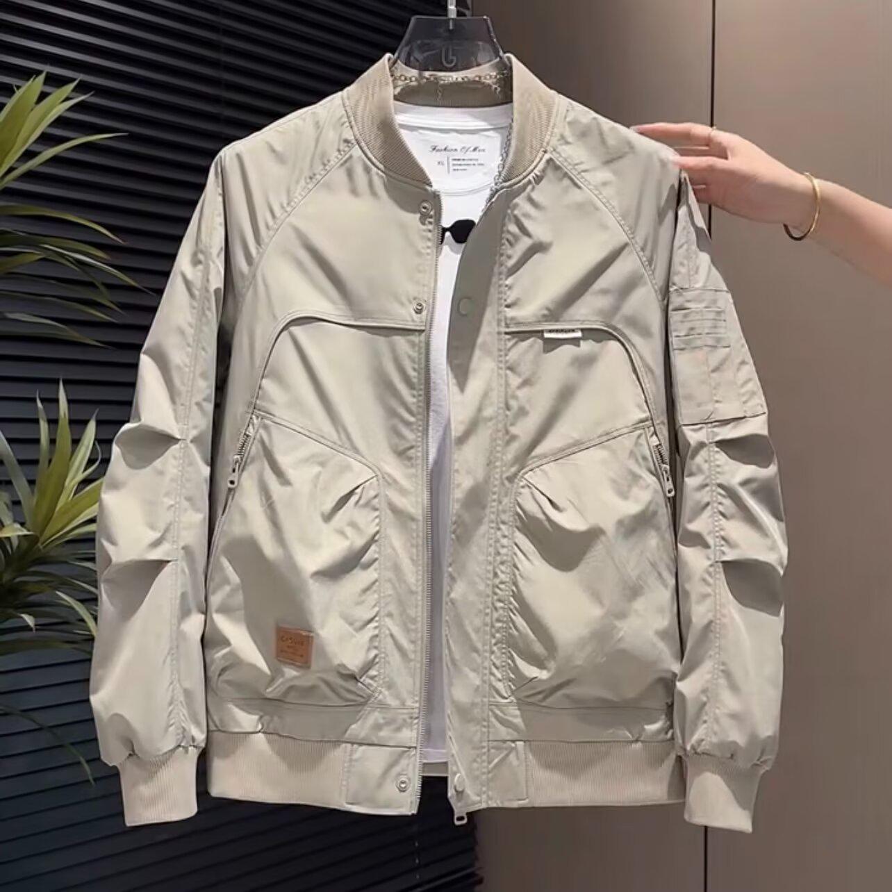 Men s Trendy Pilot Baseball Jacket – Versatile American Casual Style for Spring & Autumn 2XL хакі
Men s Trendy Pilot Baseball Jacket – Versatile American Casual Style for Spring & Autumn 2XL хакі