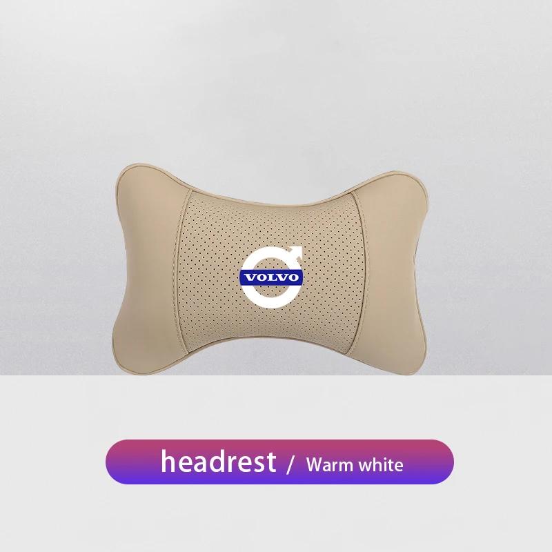 Leather Car Seat Headrest Memory Foam Comfort Neck Pillow Auto Interiors For Volvo Rdesign XC60 XC40 V60 V40 EX30 XC90 S60 V50
Leather Car Seat Headrest Memory Foam Comfort Neck Pillow Auto Interiors For Volvo Rdesign XC60 XC40 V60 V40 EX30 XC90 S60 V50
