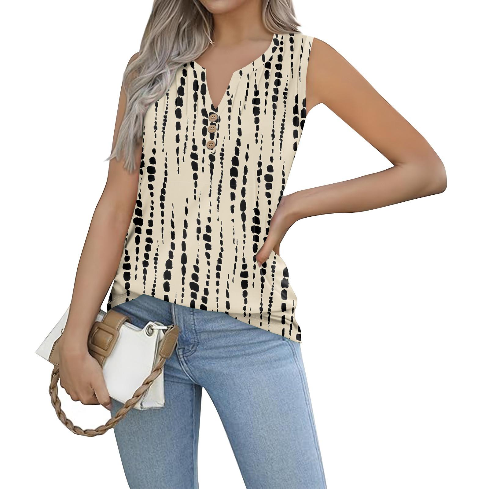 Женская майка для девочек с цветными принтами Повседневный топ Майки для женщин Свободный крой Топы без рукавов Струящиеся L бежевый
Женская майка для девочек с цветными принтами Повседневный топ Майки для женщин Свободный крой Топы без рукавов Струящиеся L бежевый