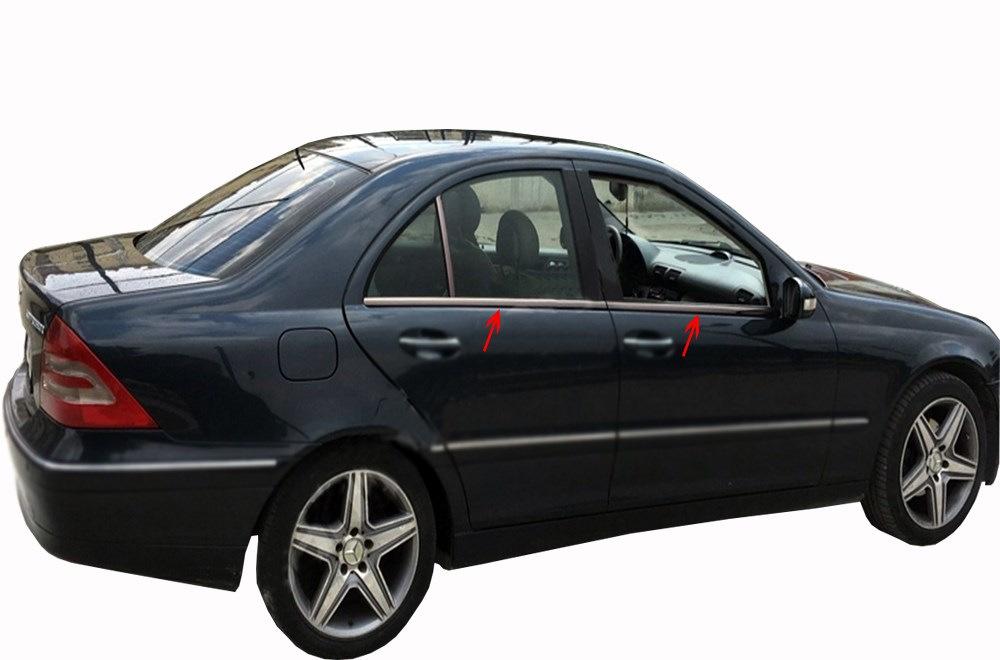 Окантовка скла (нерж.) 6 шт, SW, Carmos - Турецька сталь для Mercedes C-class W203 2000-2007 рр.
Окантовка скла (нерж.) 6 шт, SW, Carmos - Турецька сталь для Mercedes C-class W203 2000-2007 рр.