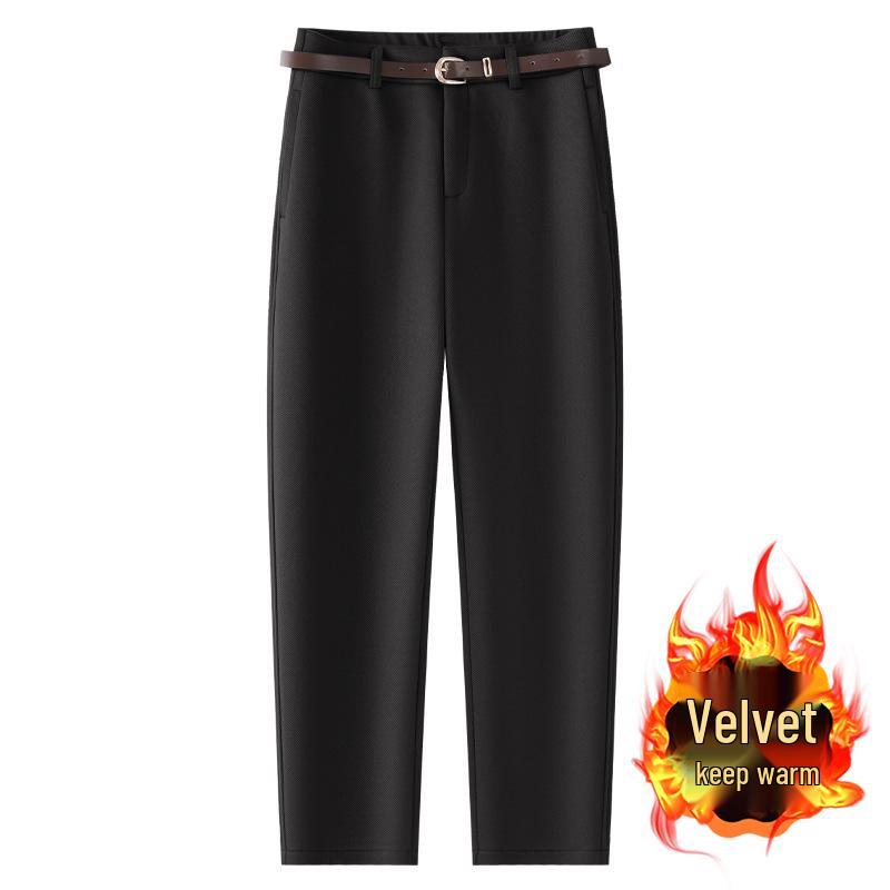 Women s Brown Woolen Fleece-Lined Harem Pants - 2024 Autumn/Winter Style, Slimming Straight-Leg Nine-Point Cigarette Pants L
Women s Brown Woolen Fleece-Lined Harem Pants - 2024 Autumn/Winter Style, Slimming Straight-Leg Nine-Point Cigarette Pants L