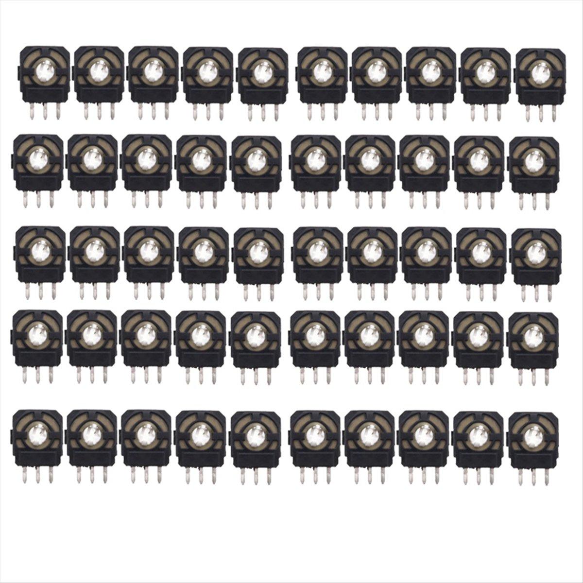 2025 New 50PCS Joystick Potentiometers Sensor Kit 10Kohn for XBOXONE/ /X Controller 3D Joystick Resistor China Mainland
2025 New 50PCS Joystick Potentiometers Sensor Kit 10Kohn for XBOXONE/ /X Controller 3D Joystick Resistor China Mainland