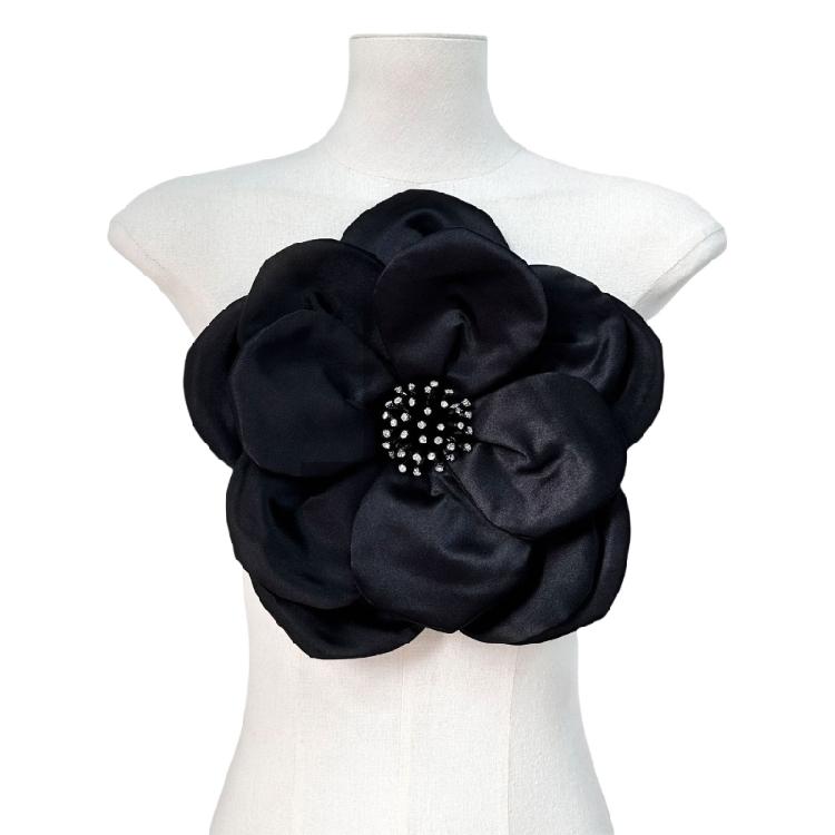 Large Flower Brooch Layered Fabric Floral Shaped Corsage Elegant Women Breastpin for Dresses and Tops Stylish Badge чорний
Large Flower Brooch Layered Fabric Floral Shaped Corsage Elegant Women Breastpin for Dresses and Tops Stylish Badge чорний