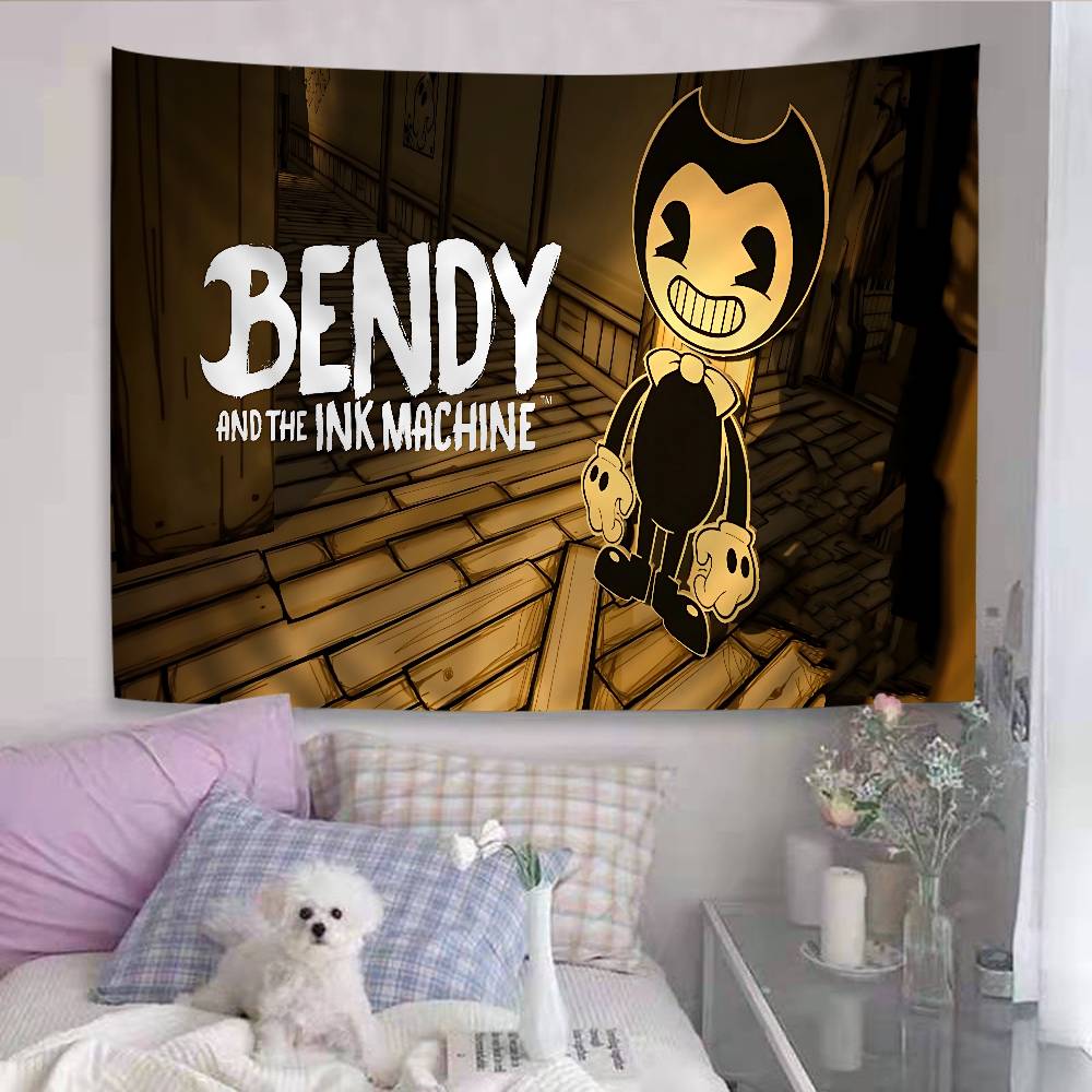 BBendy And The Ink MMachine Hanging Bohemian Tapestry Bohemian Wall Tapestries Mandala Kawaii Room Decor 74x94cm(29x37in)
BBendy And The Ink MMachine Hanging Bohemian Tapestry Bohemian Wall Tapestries Mandala Kawaii Room Decor 74x94cm(29x37in)