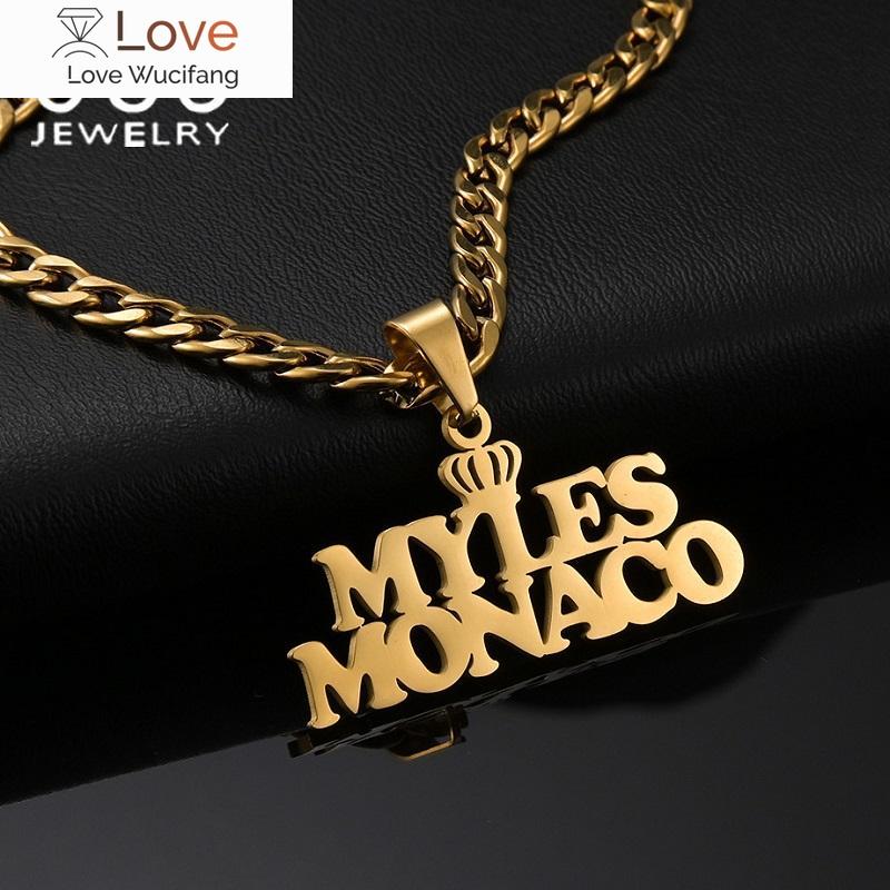 Custom Name Necklace Stainless Steel Trendy Nameplate Crown Personalized Pendant For Boy Girl Birthday Party Gift Accessories 55cm
Custom Name Necklace Stainless Steel Trendy Nameplate Crown Personalized Pendant For Boy Girl Birthday Party Gift Accessories 55cm