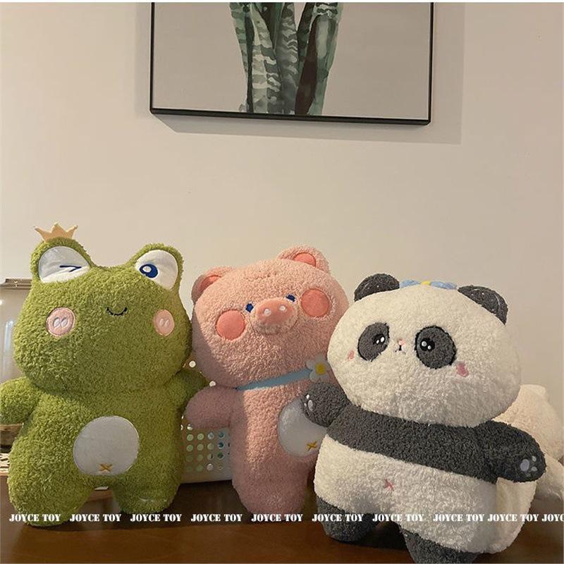 Cute Animal Plush Set: Rabbit, Panda, Pig, Frog - Soft Stuffed Toys & Ragdoll, Perfect Birthday Gift for Girls Standard
Cute Animal Plush Set: Rabbit, Panda, Pig, Frog - Soft Stuffed Toys & Ragdoll, Perfect Birthday Gift for Girls Standard