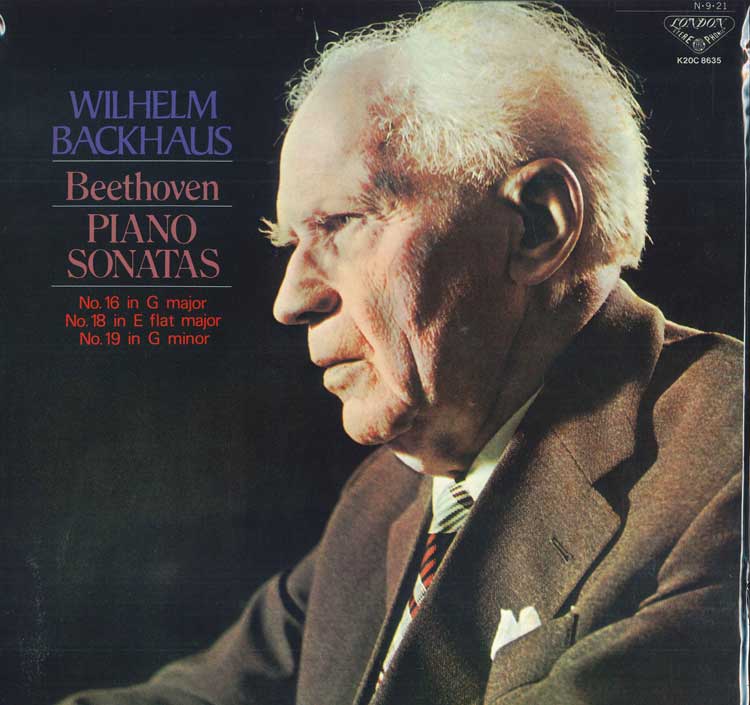 LP Record WILHELM BACKHAUS - Beethoven: Piano Sonatas No. 16, No K20C8635 LONDON 1984 Japan Obi Classical Used
LP Record WILHELM BACKHAUS - Beethoven: Piano Sonatas No. 16, No K20C8635 LONDON 1984 Japan Obi Classical Used