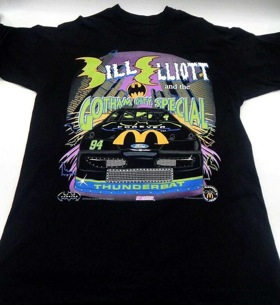 vintage bill elliott 1995 batman forever nascar racing t-shirt full size unisex Unisex T-Shirt XXXL
vintage bill elliott 1995 batman forever nascar racing t-shirt full size unisex Unisex T-Shirt XXXL