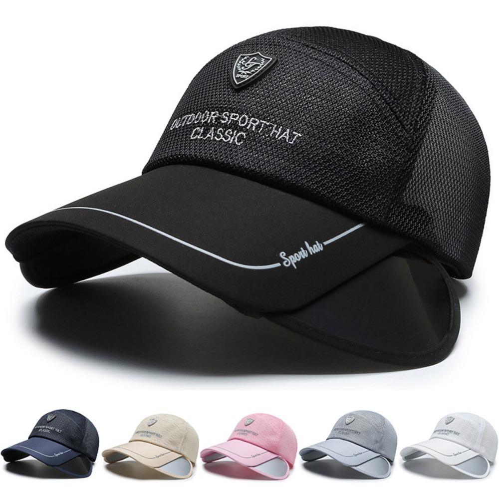 Adjustable Mesh Baseball Cap Breathable Mesh Snapback Hats Sport Cap Sunscreen Baseball Hat Hiking
Adjustable Mesh Baseball Cap Breathable Mesh Snapback Hats Sport Cap Sunscreen Baseball Hat Hiking