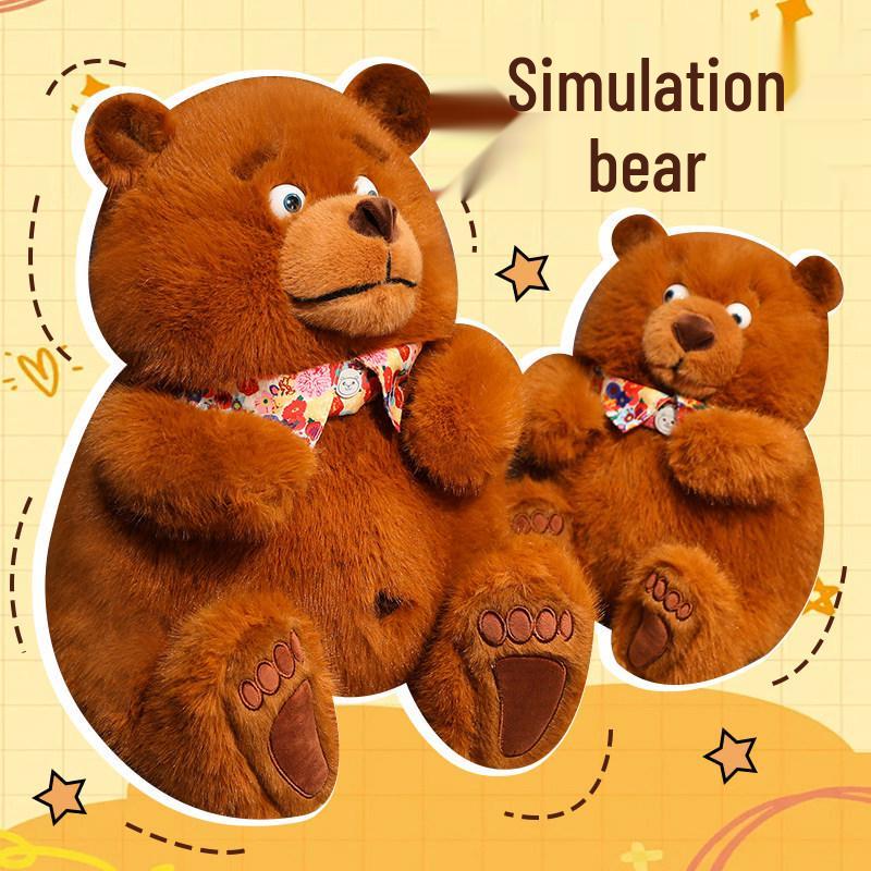 Large Teddy Bear Plush Toy - Little Bear Sleeping Doll Pillow, Perfect Gift for Girls 25cm, 190g
Large Teddy Bear Plush Toy - Little Bear Sleeping Doll Pillow, Perfect Gift for Girls 25cm, 190g